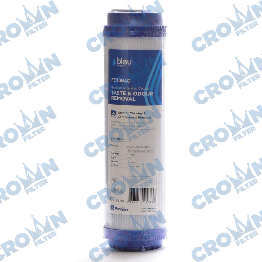 Bleu by Penguin - Granular Activated Carbon GAC Cartridge - 10inch