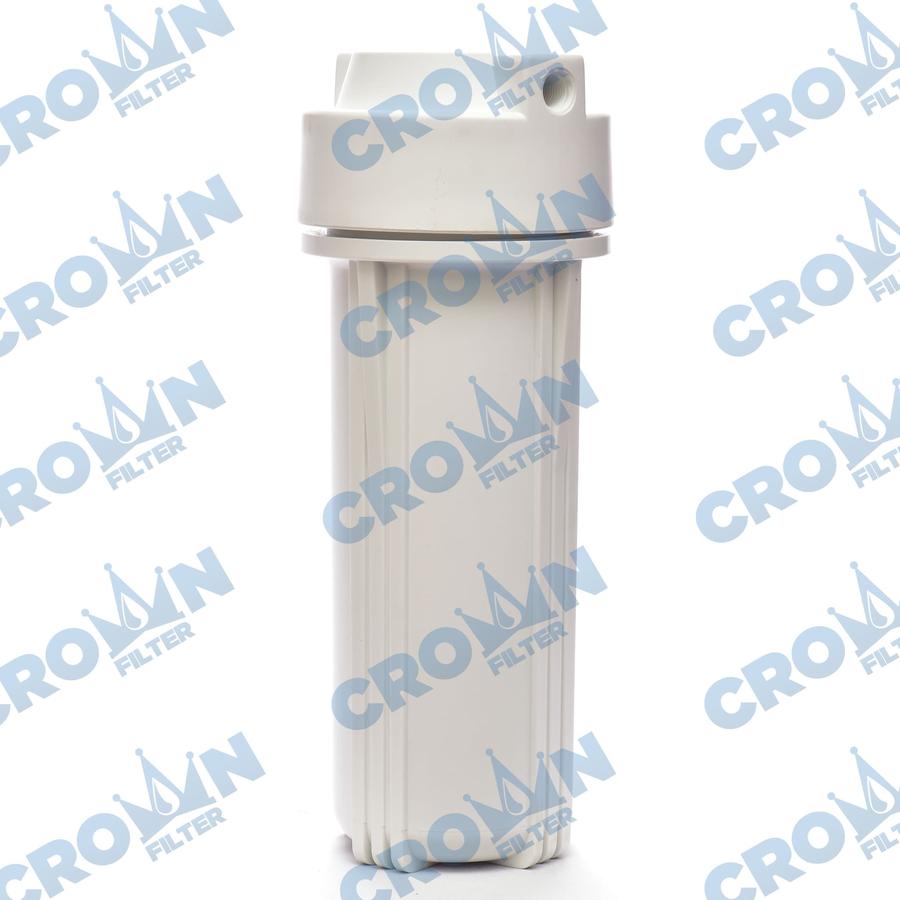 Housing Filter Air Taiwan 10 inch Drat 1/4 Solid White