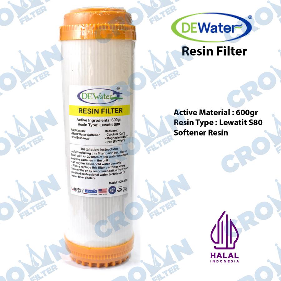 DEWATER - Resin Kation / Softener ukuran 10 inch