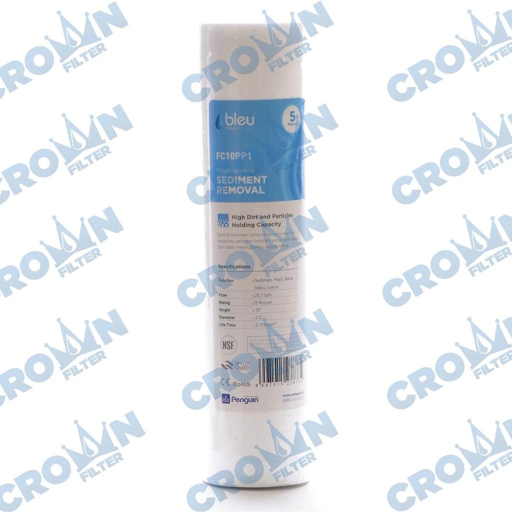 Bleu Penguin - Sediment Filter Air 10
